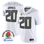 Men’s Oregon Ducks Rose Bowl Patch Vapor Limited Jersey V2 – All Stitched