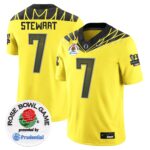 Men’s Oregon Ducks Rose Bowl Patch Vapor Limited Jersey V2 – All Stitched