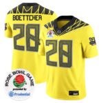 Men’s Oregon Ducks Rose Bowl Patch Vapor Limited Jersey V2 – All Stitched