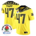 Men’s Oregon Ducks Rose Bowl Patch Vapor Limited Jersey V2 – All Stitched