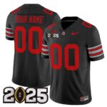 Ohio State Buckeyes ‘Heritage Stripe’ 2025 CFP Final Patch Vapor Limited Custom Jersey – All Stitched