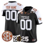 Texas Longhorns 2025 CFP Final Patch Vapor Limited Custom Jersey – All Stitched
