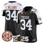 Men’s Texas Longhorns 2025 CFP Final Patch Vapor Limited Jersey – All Stitched