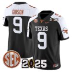 Men’s Texas Longhorns 2025 CFP Final Patch Vapor Limited Jersey – All Stitched
