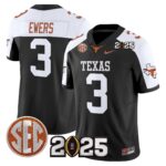Men’s Texas Longhorns 2025 CFP Final Patch Vapor Limited Jersey – All Stitched