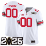 Custom Name/Gender Ohio State Buckeyes Jersey – CFP Final Patch – All Stitched