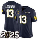 Men’s Notre Dame Fighting Irish 24/25 Jersey – CFP Final Patch – All Stitched