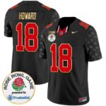 Men’s Ohio State Buckeyes Rose Bowl Gold Trim Vapor Limited Jersey – All Stitched