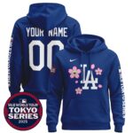 Dodgers Tokyo Series 2025 Custom Pullover Hoodie – All Stitched