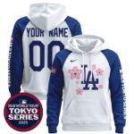 Dodgers Tokyo Series 2025 Custom Pullover Hoodie – All Stitched