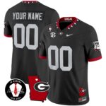 Custom Name/Gender Georgia Bulldogs 2024 Vapor Jersey V4 – Georgia Map – All Stitched