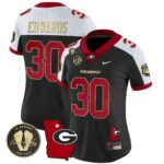Women’s Georgia Bulldogs 2024 Vapor Jersey V4 – Georgia Map – All Stitched