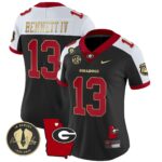 Women’s Georgia Bulldogs 2024 Vapor Jersey V4 – Georgia Map – All Stitched