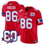 Men’s Bills 60th Anniversary Patch Vapor Limited Jersey – All Stitched
