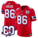 Men’s Bills 60th Anniversary Patch Vapor Limited Jersey – All Stitched