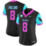 Women’s Dolphins Miami Vice Vapor Limited Jersey – All Stitched