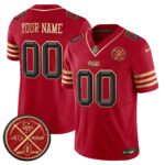 Custom Gender/Name 49ers Est.1946 Patch Vapor Limited Jersey V2 – All Stitched