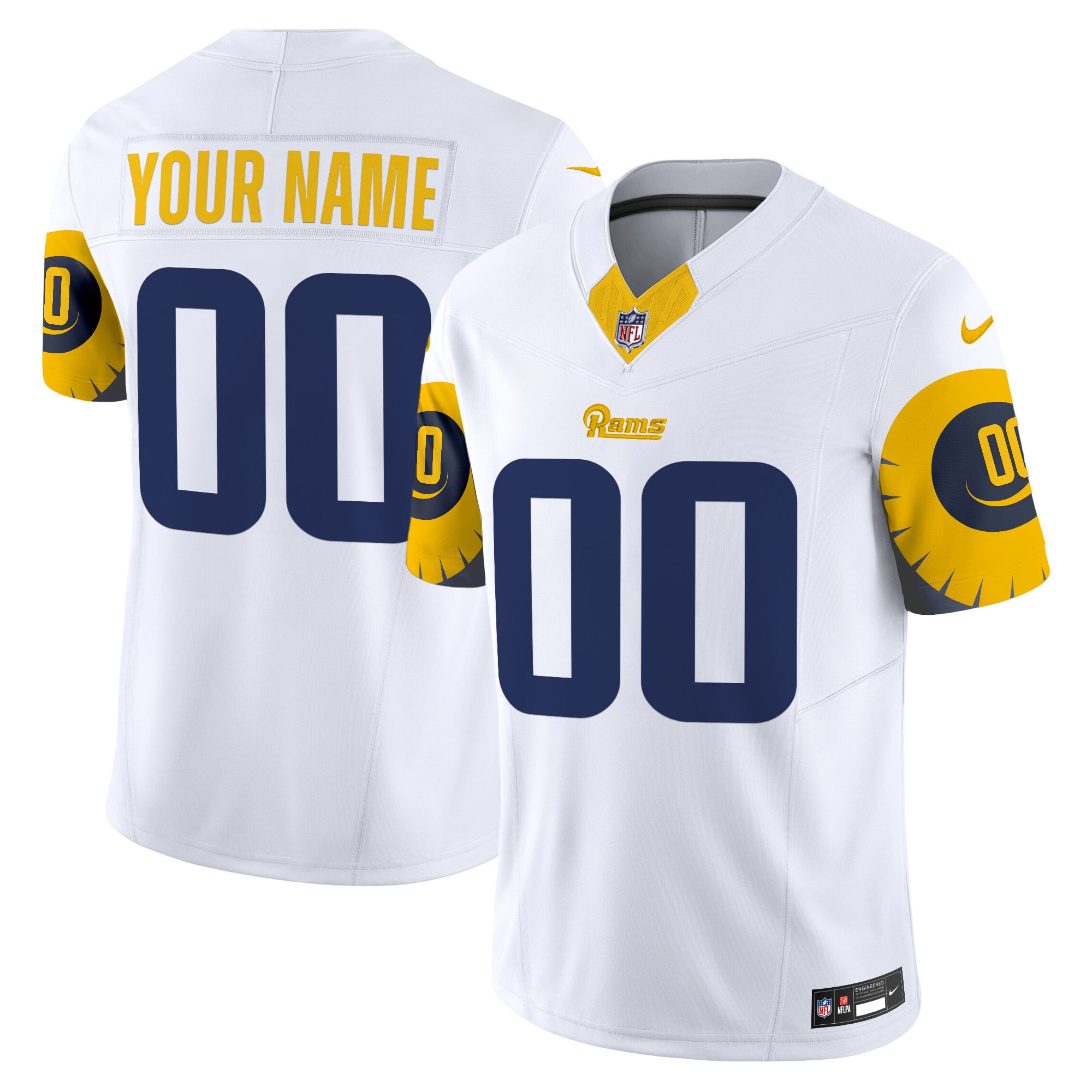 Custom Gender/Name Rams Special Vapor Limited Jersey – All Stitched