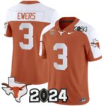 Men’s Texas Longhorns 2024 Vapor Limited Jersey – All Stitched