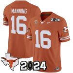 Men’s Texas Longhorns 2024 Vapor Limited Jersey – All Stitched