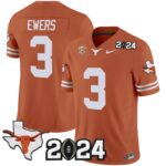 Men’s Texas Longhorns 2024 Vapor Limited Jersey – All Stitched
