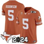 Men’s Texas Longhorns 2024 Vapor Limited Jersey – All Stitched