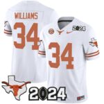 Men’s Texas Longhorns 2024 Vapor Limited Jersey – All Stitched
