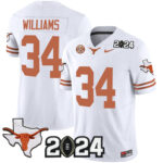 Men’s Texas Longhorns 2024 Vapor Limited Jersey – All Stitched