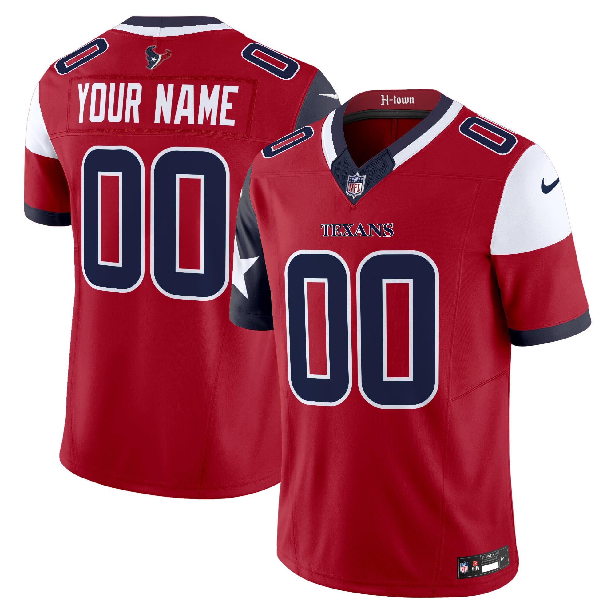 Houston Texans 2024 Vapor Limited Custom Jersey V5 – All Stitched