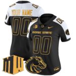 Boise State Broncos 2024 Gold Vapor Limited Custom Jersey – All Stitched