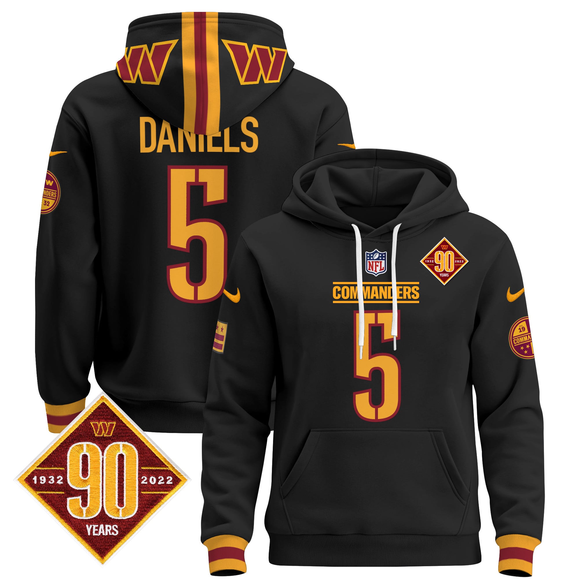 Washington Commanders 2024 Pullover Hoodie