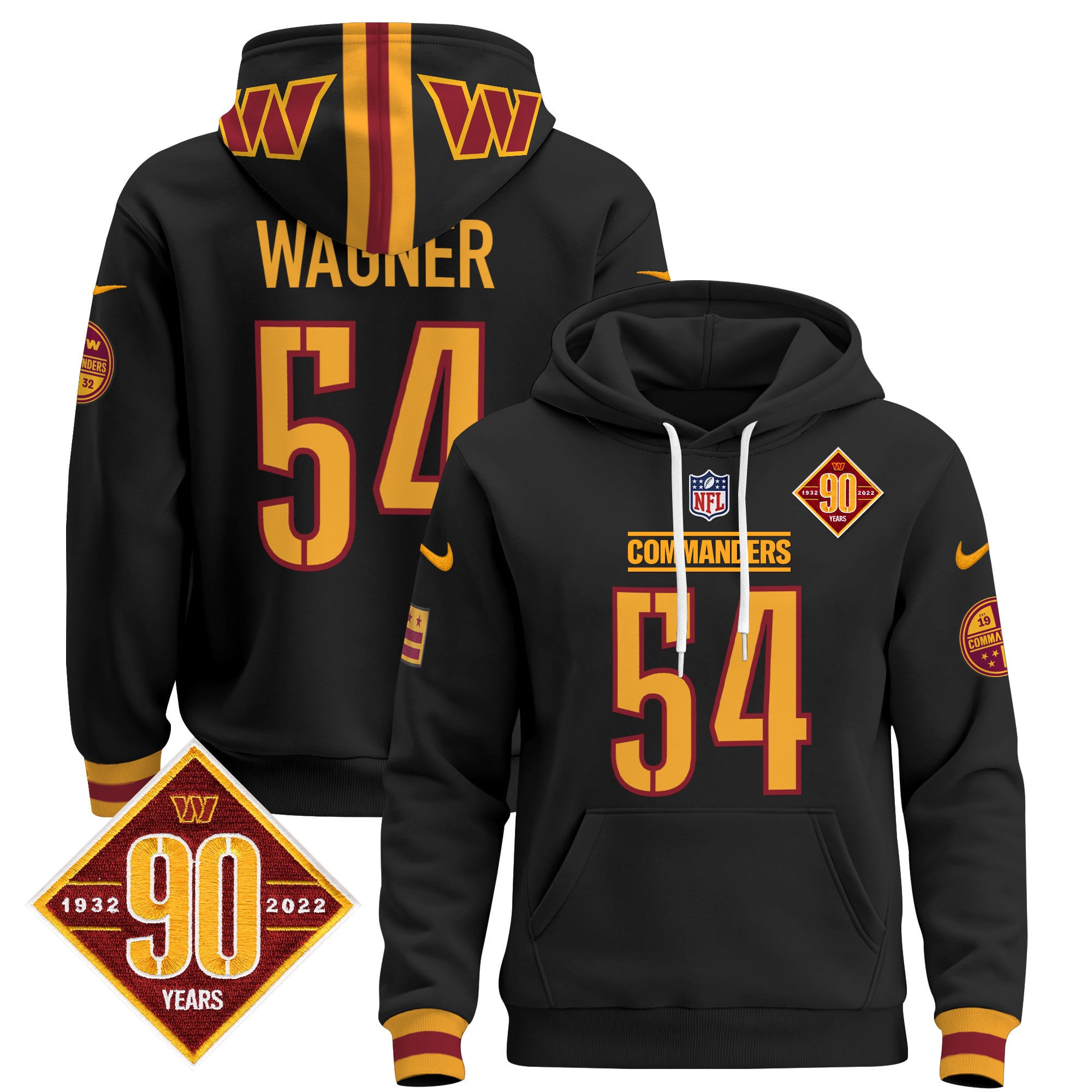 Washington Commanders 2024 Pullover Hoodie
