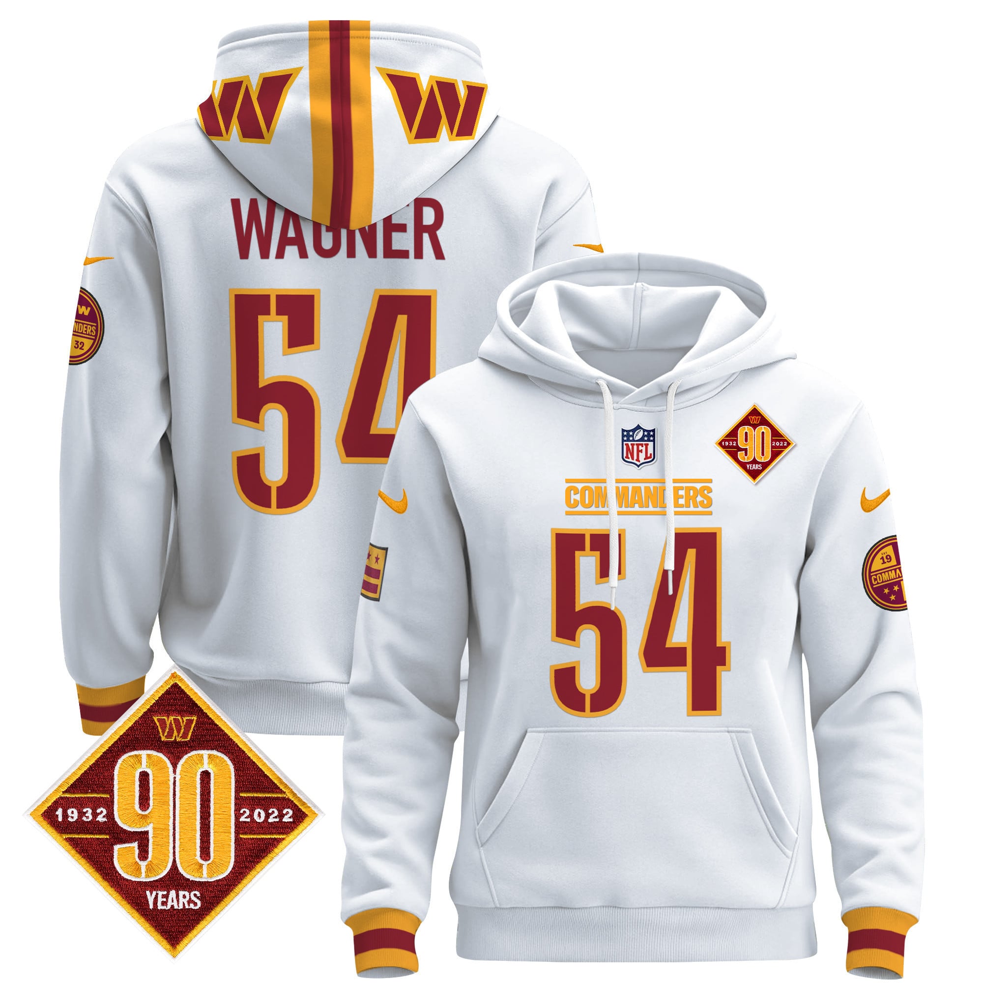 Washington Commanders 2024 Pullover Hoodie