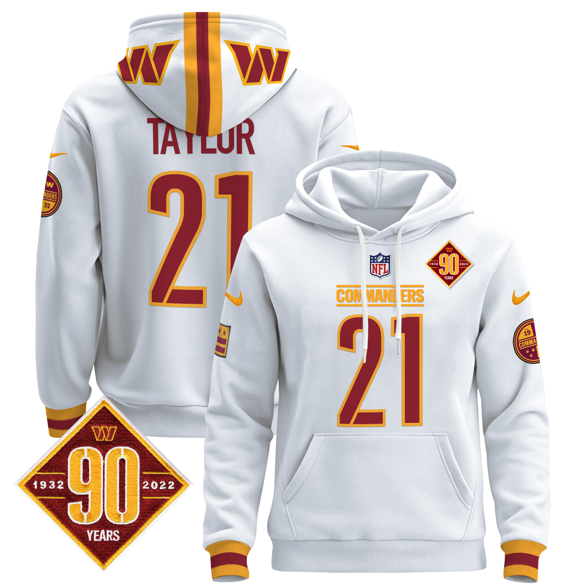 Washington Commanders 2024 Pullover Hoodie