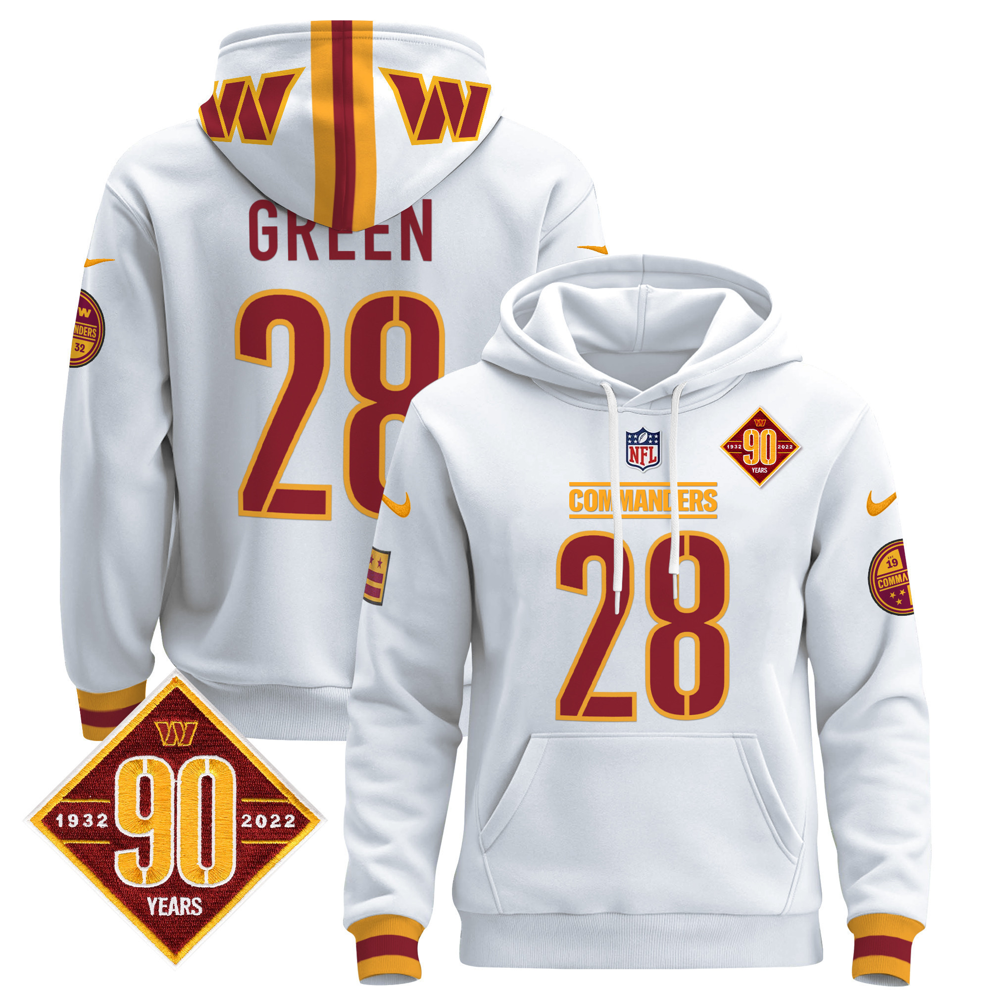 Washington Commanders 2024 Pullover Hoodie