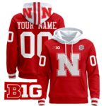 Nebraska Cornhuskers 2024 Custom Pullover Hoodie V2
