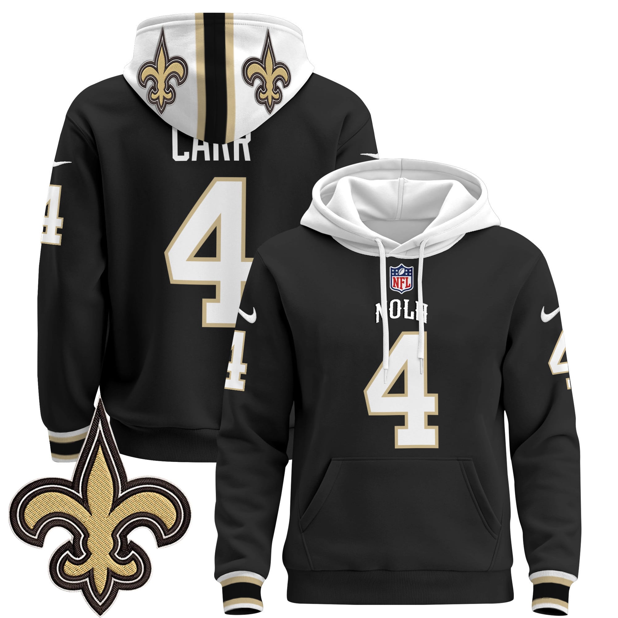 New Orleans Saints 2024 Pullover Hoodie