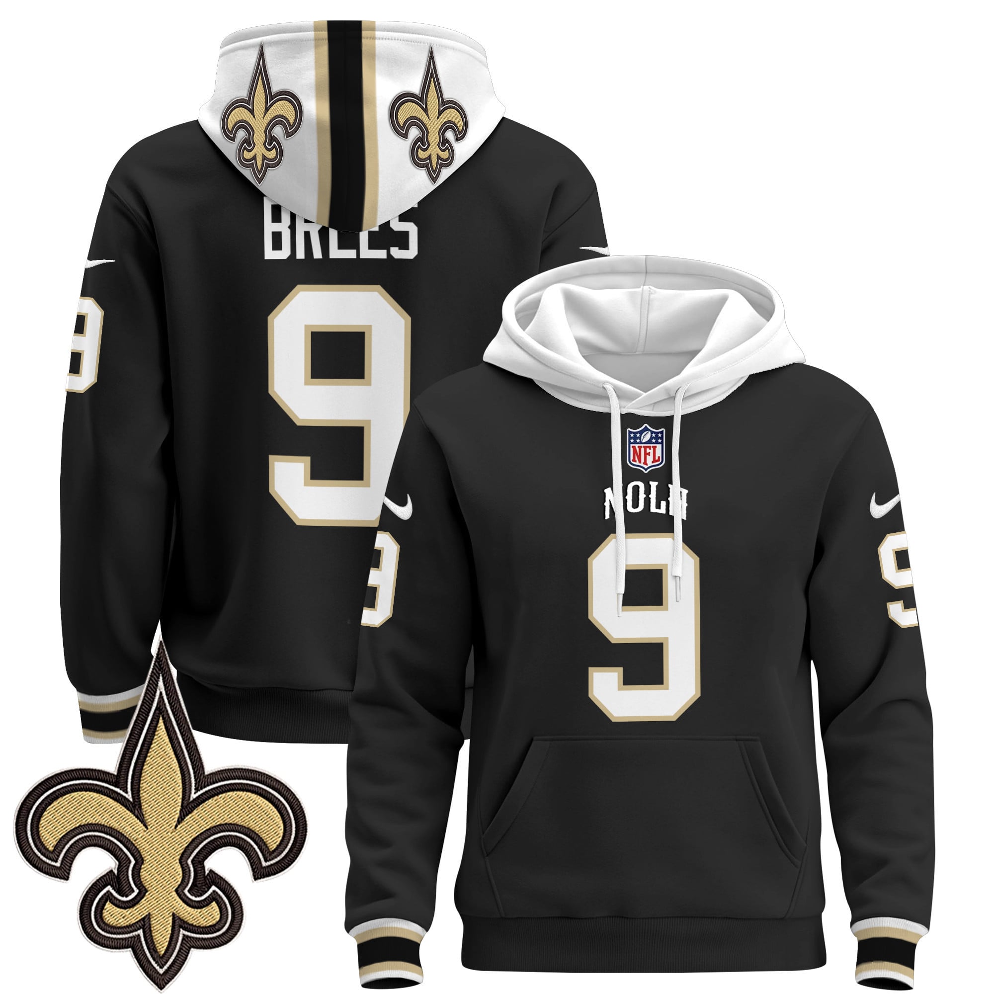 New Orleans Saints 2024 Pullover Hoodie