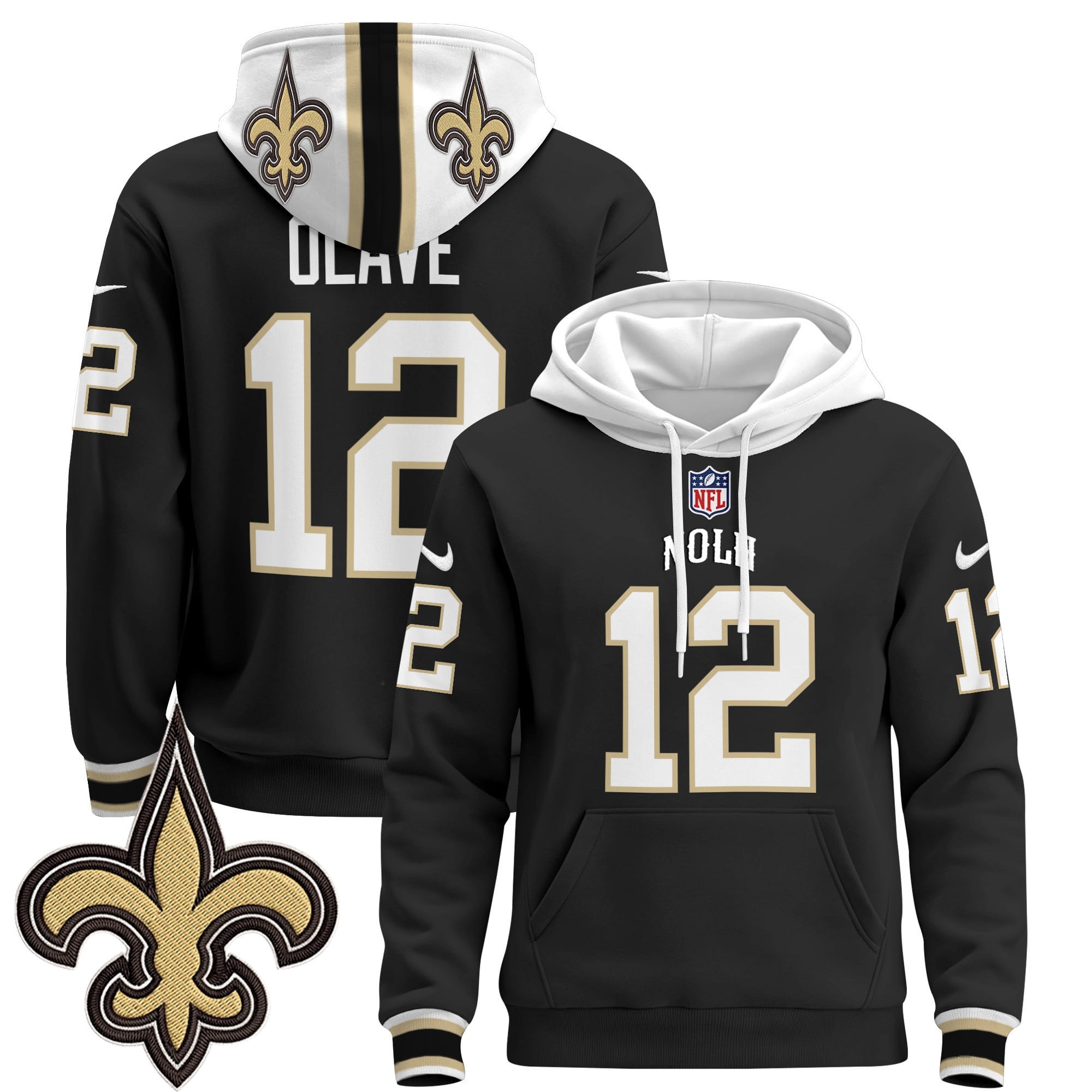 New Orleans Saints 2024 Pullover Hoodie