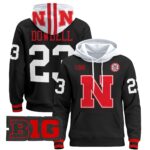 Men’s Nebraska Cornhuskers 2024 Pullover Hoodie V2 – All Stitched
