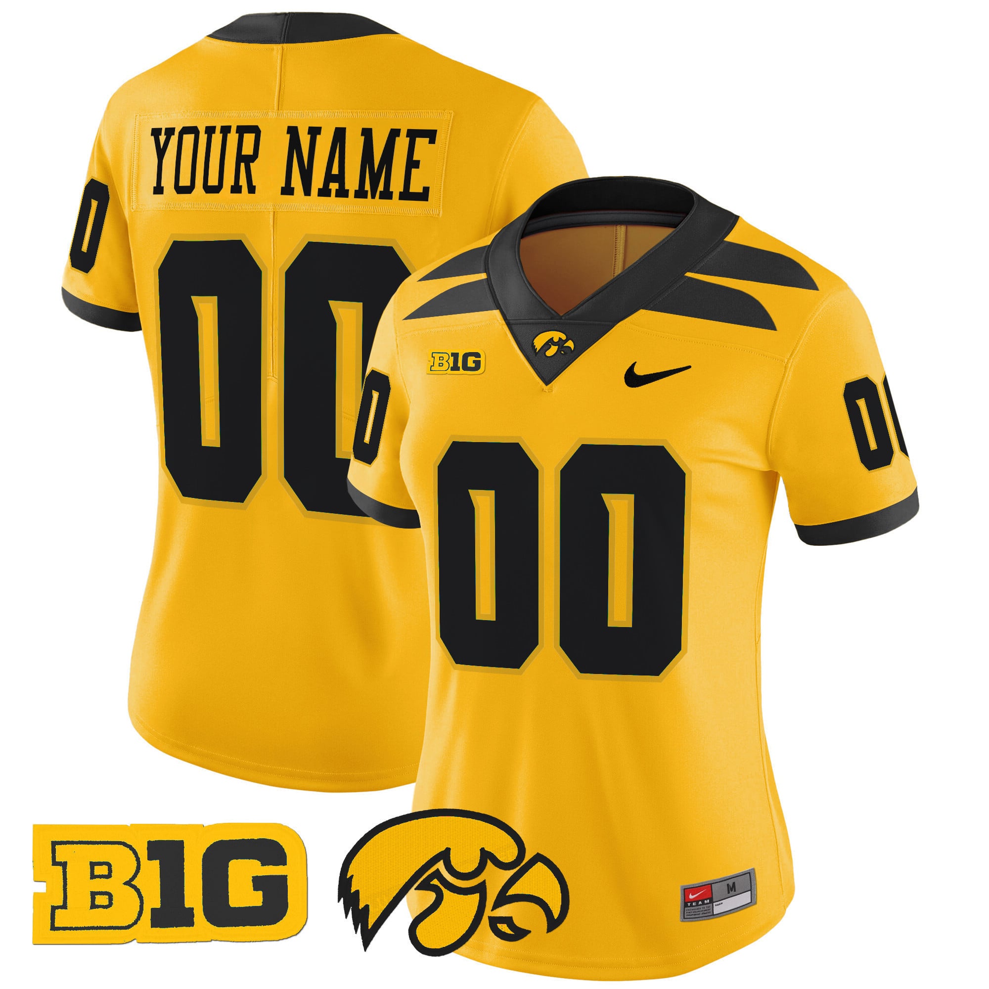 Iowa Hawkeyes 2024 Vapor Limited Custom Jersey – All Stitched