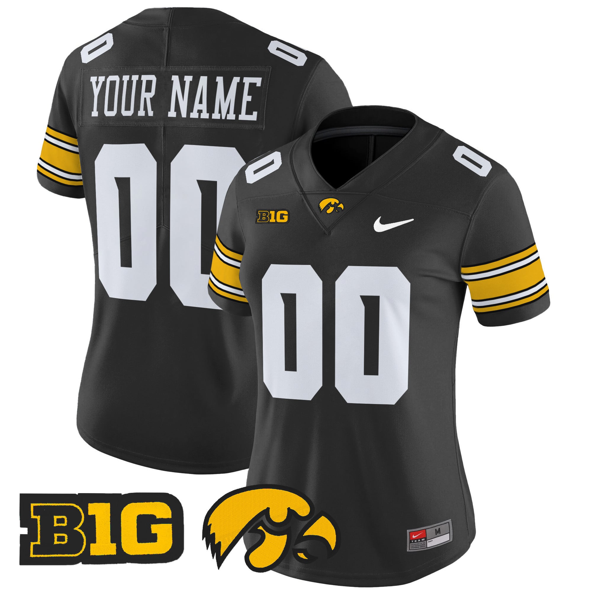 Iowa Hawkeyes 2024 Vapor Limited Custom Jersey – All Stitched
