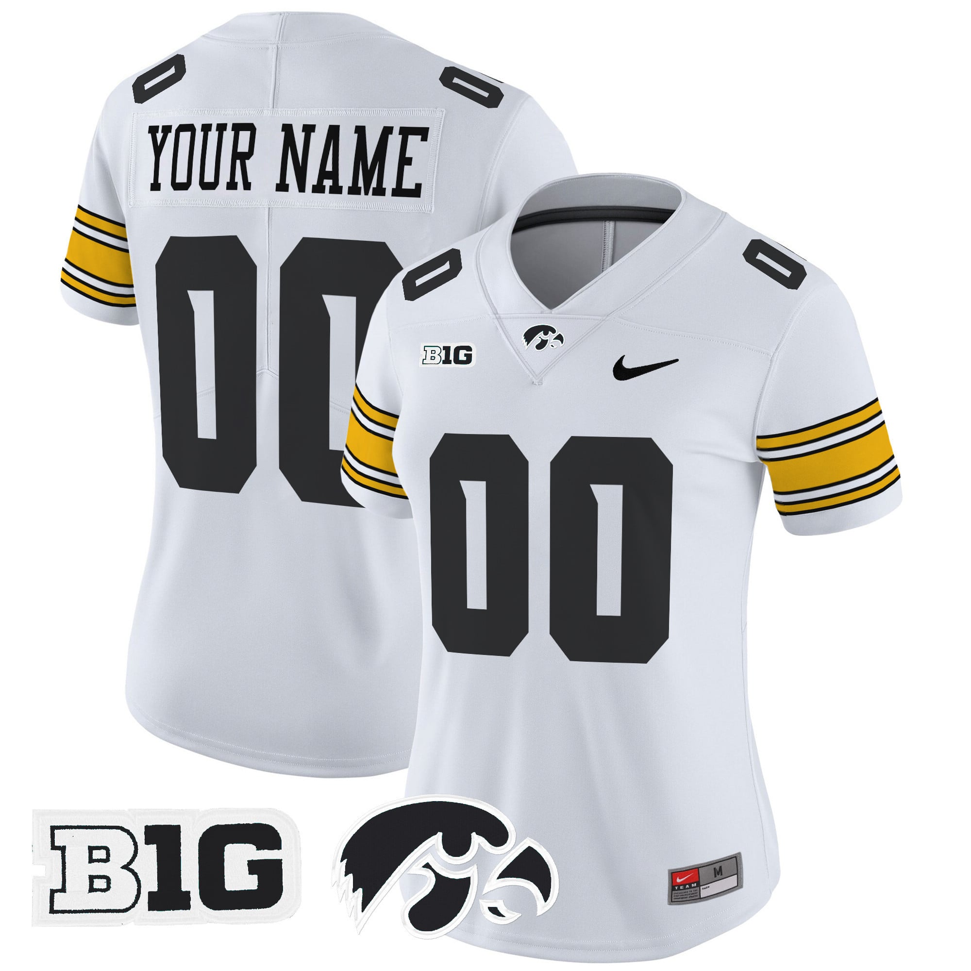 Iowa Hawkeyes 2024 Vapor Limited Custom Jersey – All Stitched