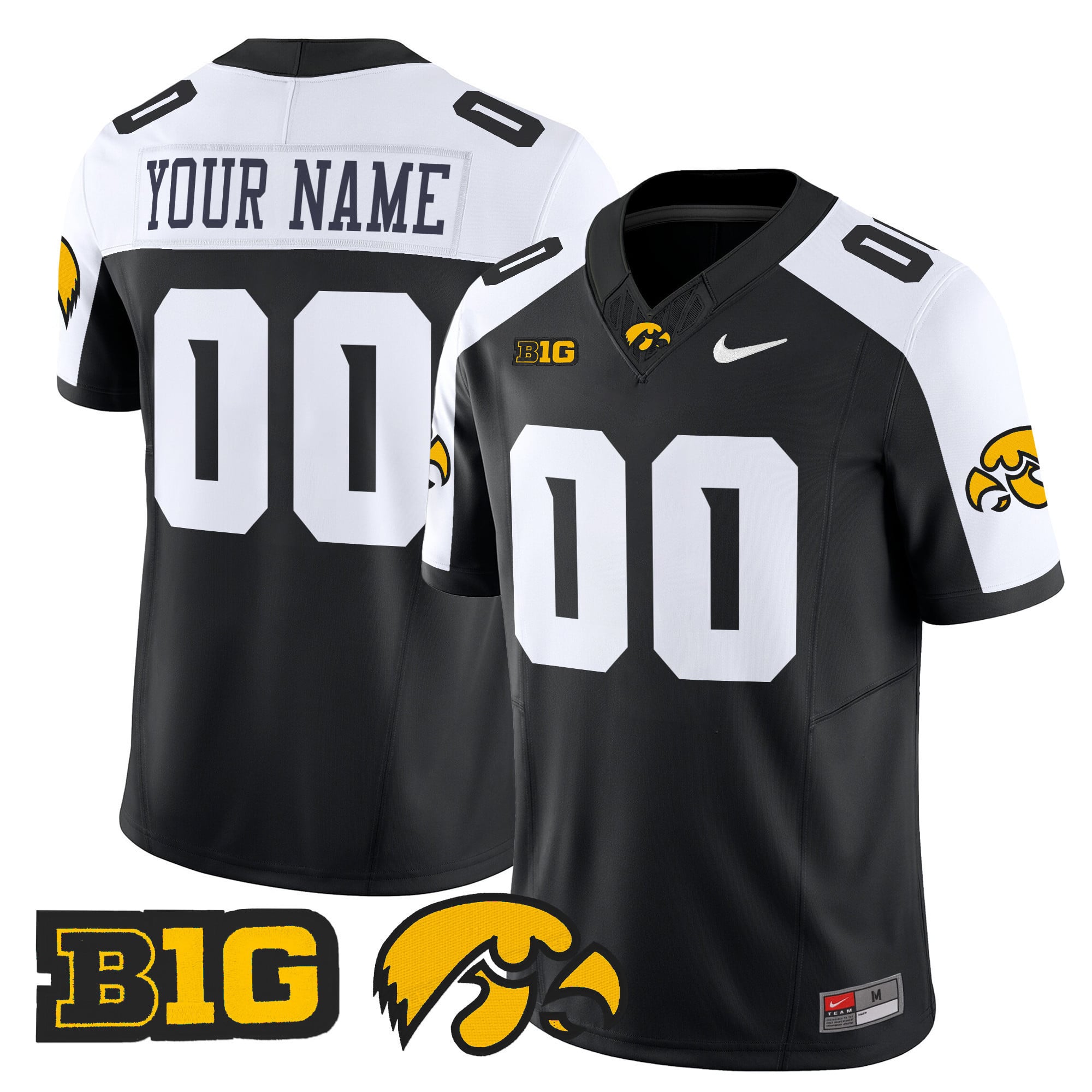 Iowa Hawkeyes 2024 Vapor Limited Custom Jersey – All Stitched