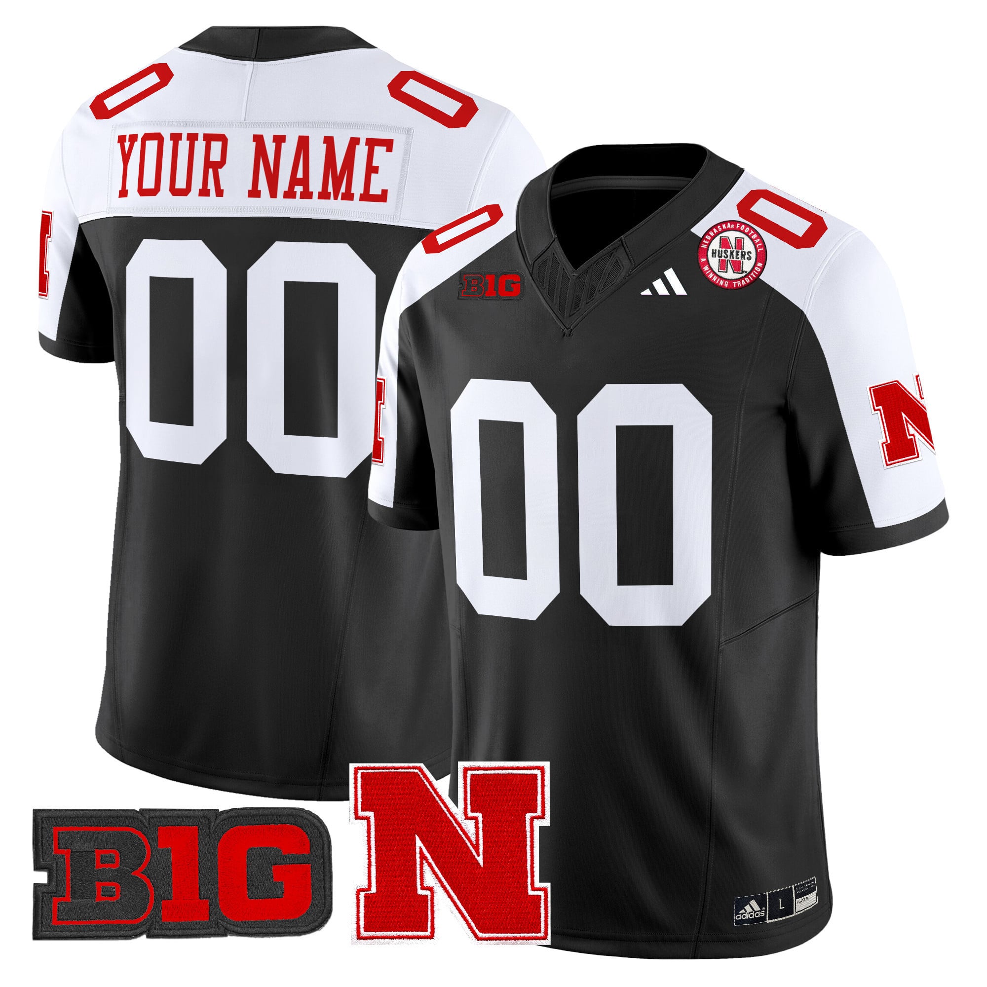 Nebraska Cornhuskers 2024 Vapor Limited Custom Jersey – All Stitched