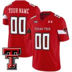 Texas Tech Red Raiders Vapor Limited Custom Jersey – All Stitched
