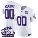 Minnesota Vikings King Of The North Patch Vapor Limited Custom Jersey – All Stitched