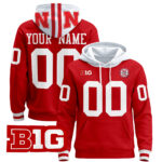 Nebraska Cornhuskers 2024 Custom Pullover Hoodie