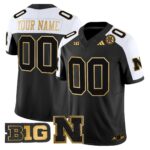 Nebraska Cornhuskers 2024 Gold Vapor Limited Custom Jersey – All Stitched