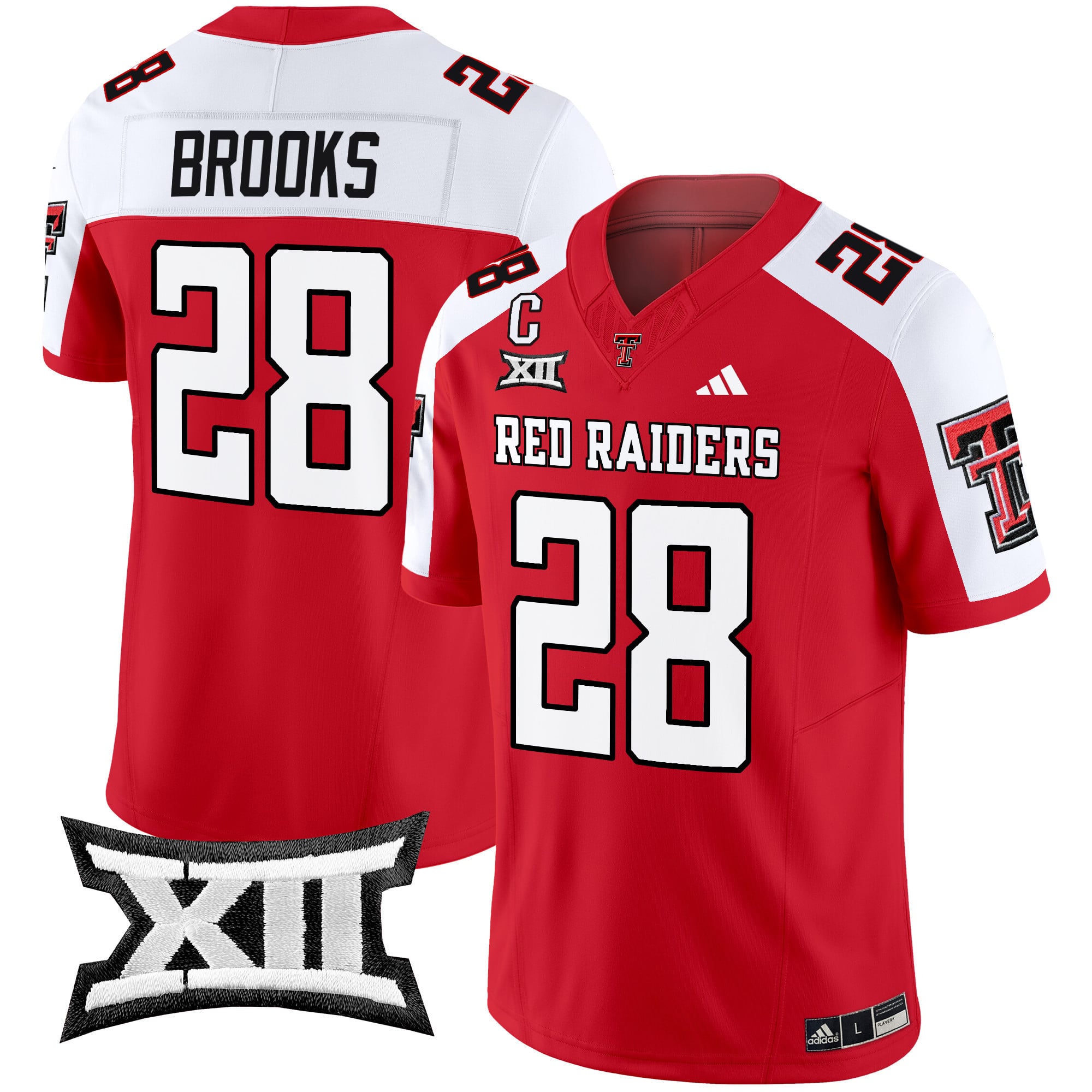 Men’s Texas Tech Red Raiders 2024 Vapor Limited Jersey – All Stitched